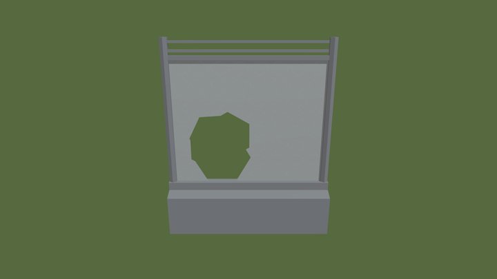 Barrier(low-poly) 3D Model