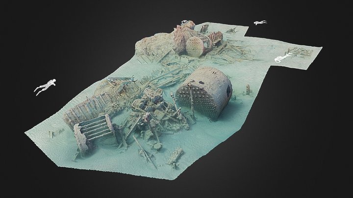 SS Indiana: Expedition Isla Margarita 2018 3D Model