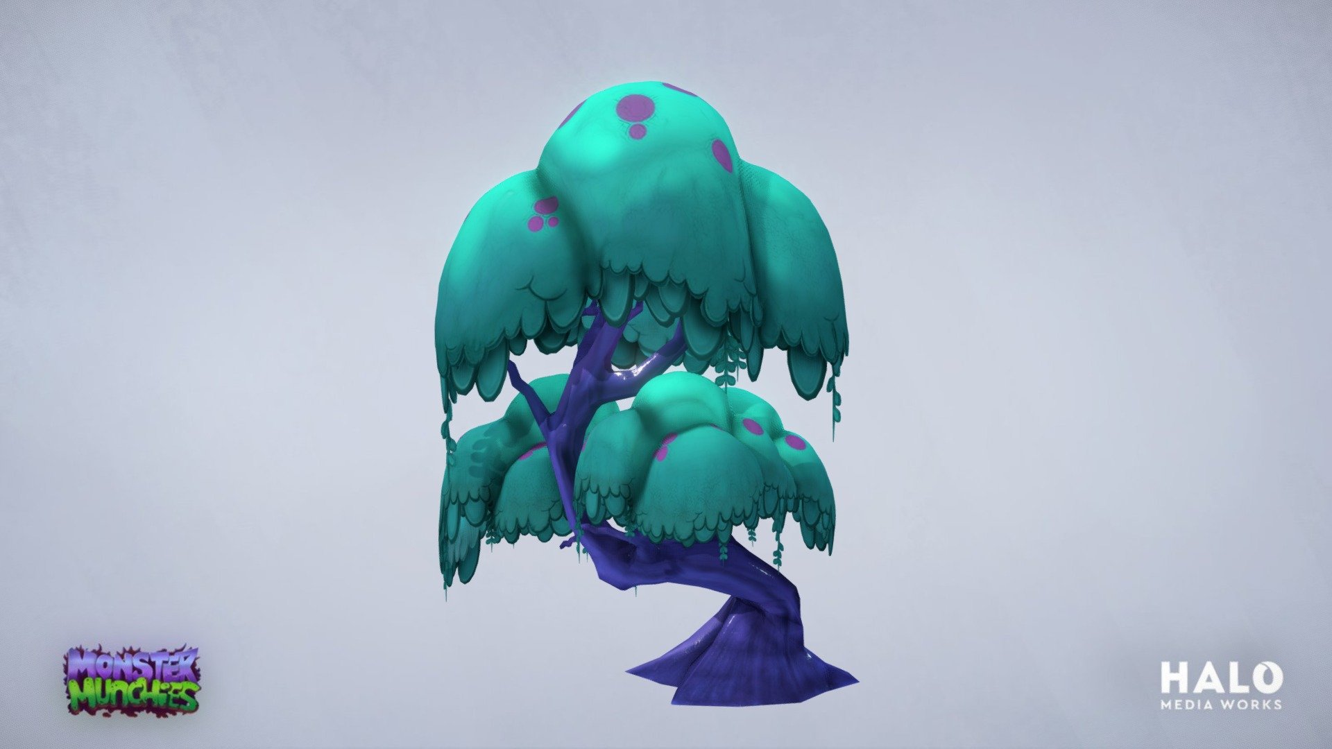 Monster Munchies - Tree BG Prop