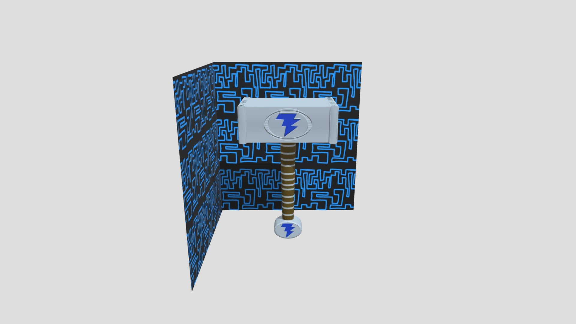Mjolnir — Sketchfab embed 3D viewer