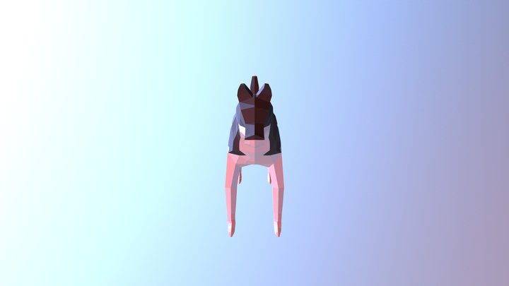 Dog [Low-Poly] 3D Model