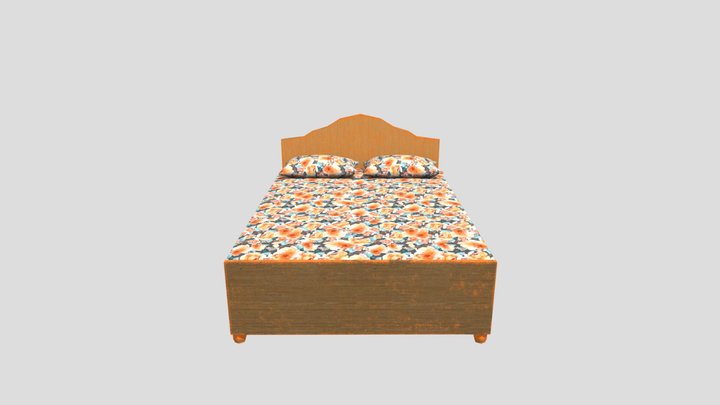 Bed Assets made for game 3D Model