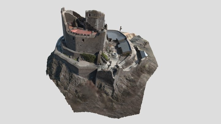 Hungary - Hollókői Vár - Hollókő Castle 3D Model