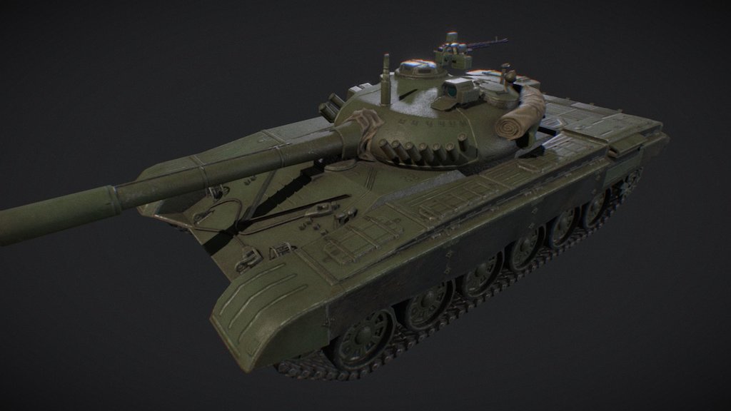 M-84 LowPoly Tank