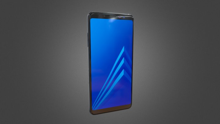 Samsung Galaxy A8 PLUS 3D Model