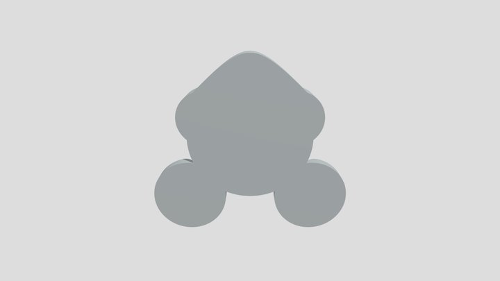 Mickey mouse face 3D Model