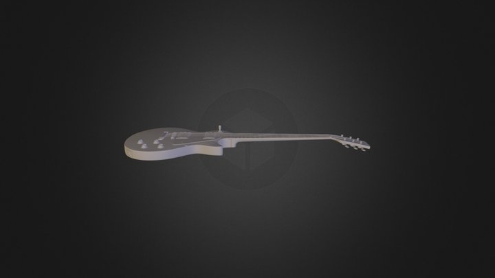 Guitarra Completa 3D Model