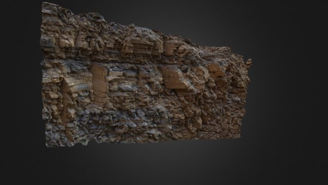 Road Cut 3D Model
