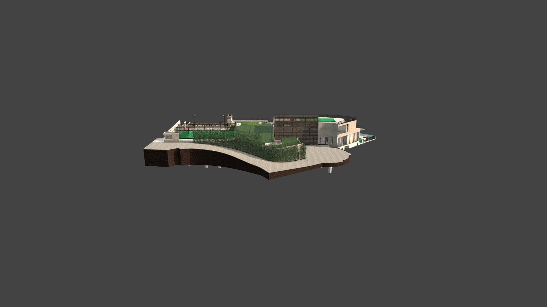 North-West Section Chunk - 3D model by ekumar1006 [774267f] - Sketchfab