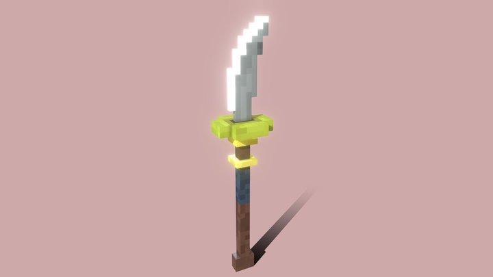 A spear [Minecraft] 3D Model