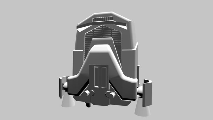 Jump Pack Imperial 3D Model