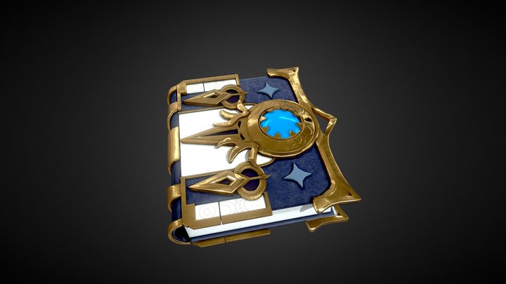 Genshin Impact Favonius Codex 3D Model