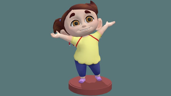 Sally 3D Model