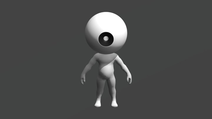 eyes father 3D Model