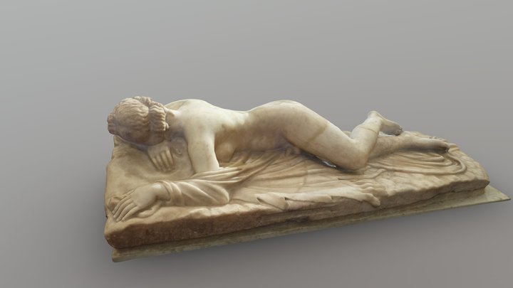 Sleeping Hermaphroditus / Ermafrodito dormiente 3D Model