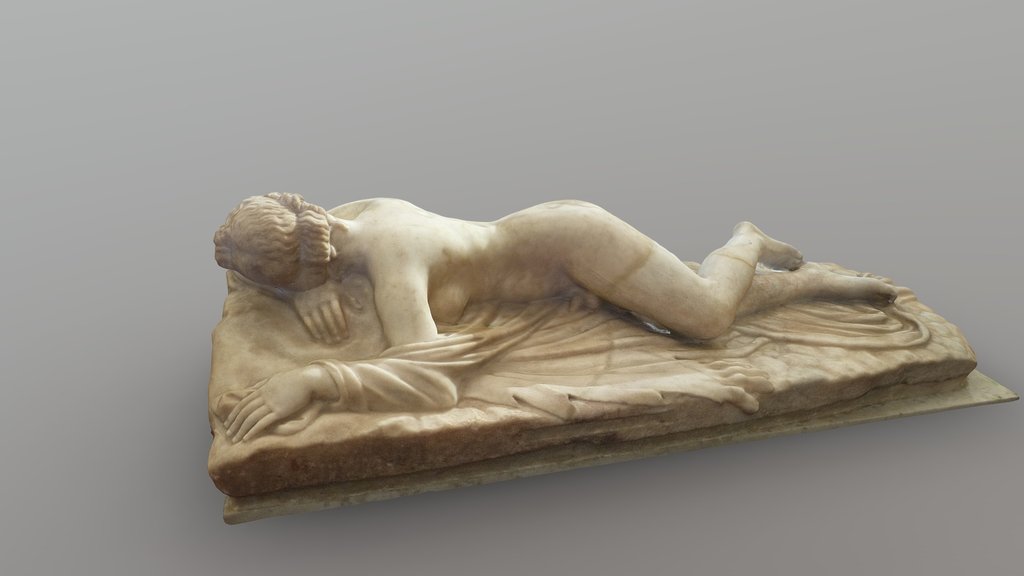 Sleeping Hermaphroditus / Ermafrodito dormiente