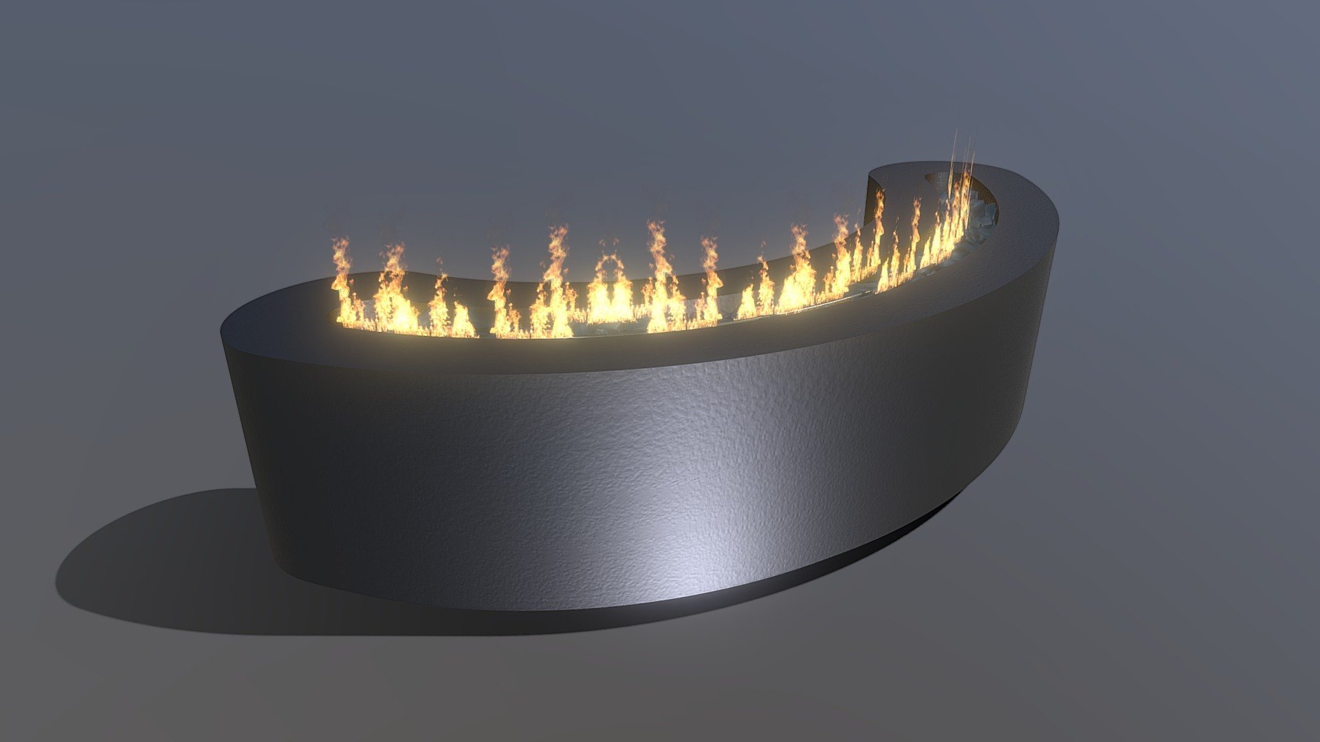Crescent Fire Table - 3D model by Modofire (@grafeety) [7744c5b ...