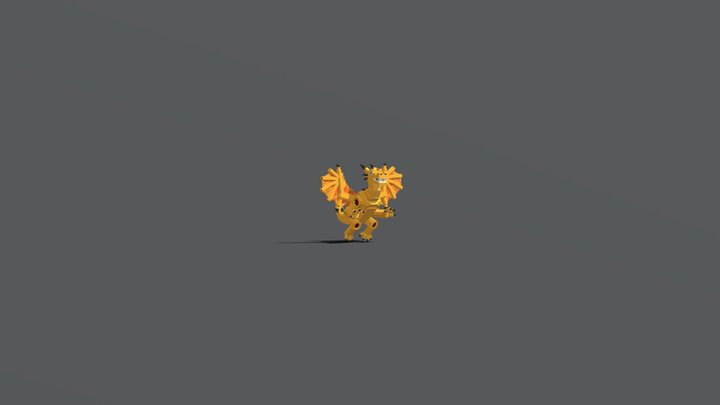 Dragon canneloni 3D Model