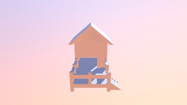 Dog House 3D Model