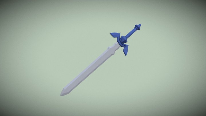 Master Sword 3D Model