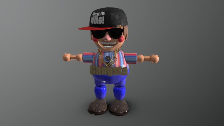 Balloon Boy - Swag Vers. (FNAFB ASL) 3D Model