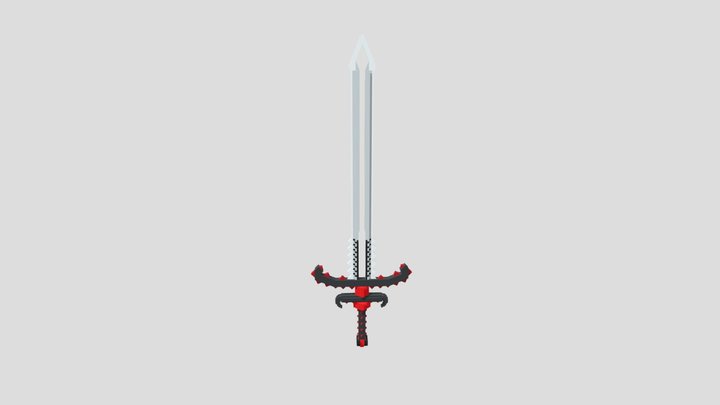 Espada de Skull Knight 3D Model