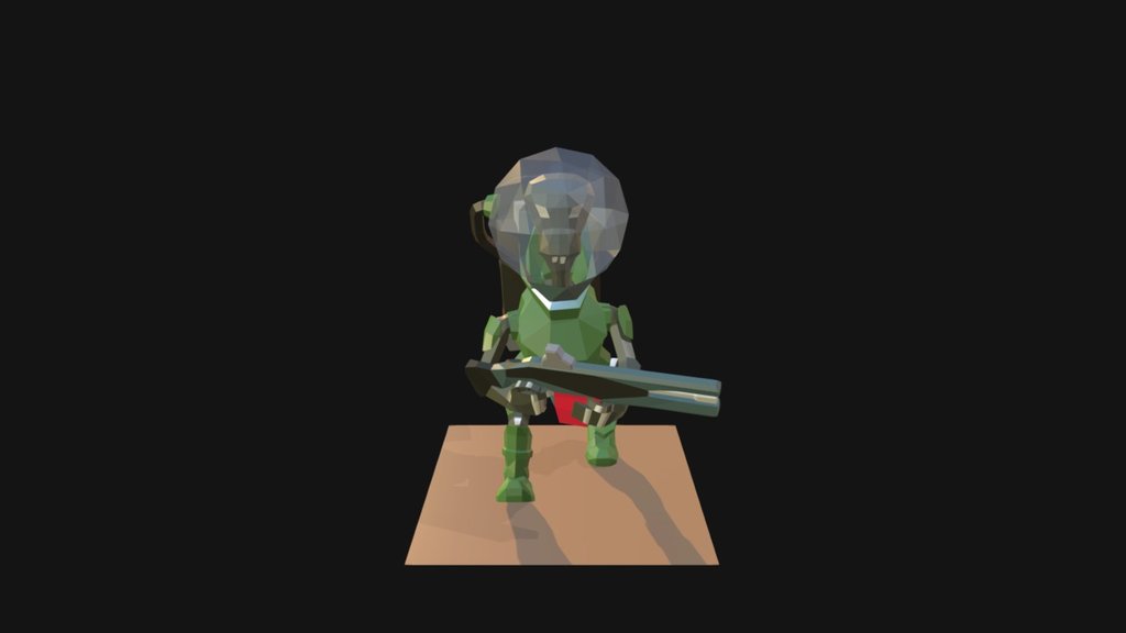 Alien Rifle Showcase - 3D model by Andrzej Okupski (@andrzejo) [77486da ...