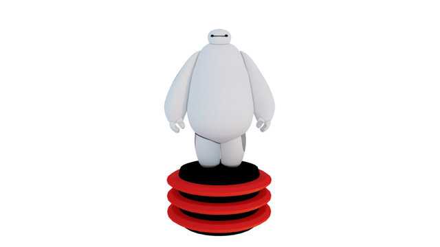 Baymax fan art 3D Model