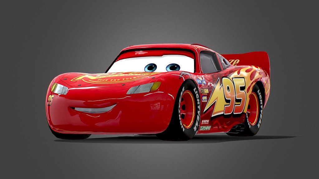 (Pixar Cars Series) Lightning McQueen