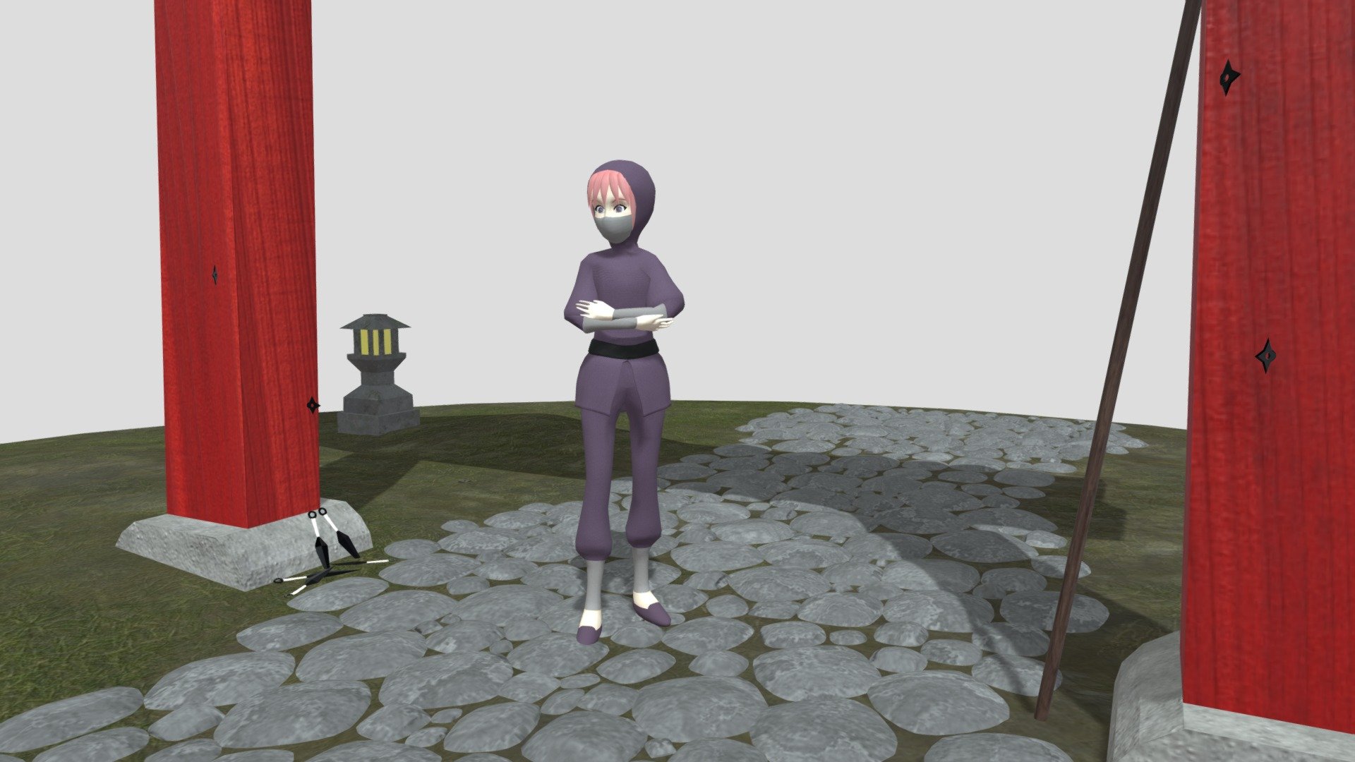 Capstone Project - Character Scene - 3D model by Megan Smith ...