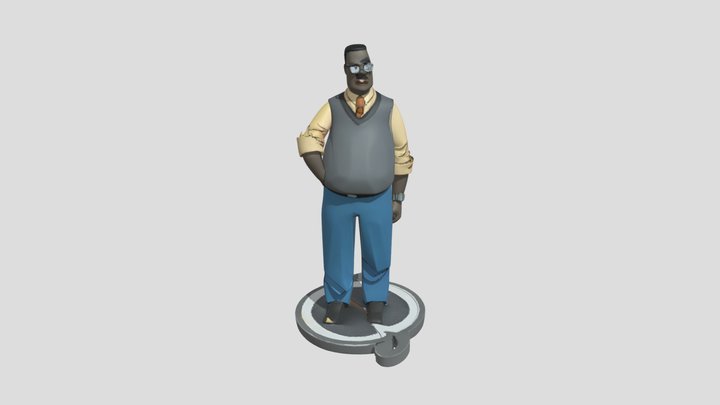 Robert Hawkins – Modelo 3D gratuito STL