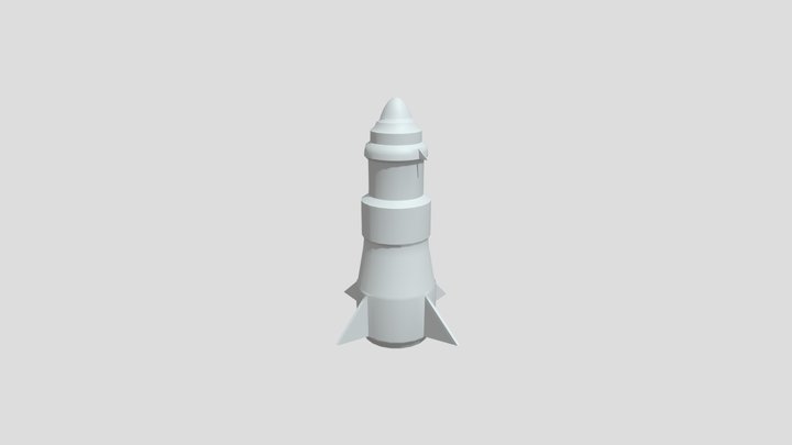 Missile 3D Model