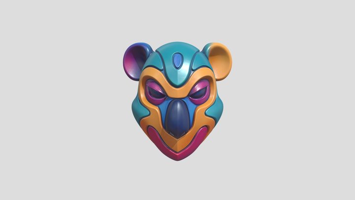 Mask Animals - Low Poly Scout v2