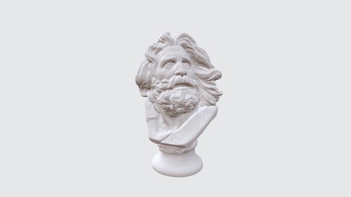 [EinScan-SE] Marseille Sculpture – Free 3D Model STL