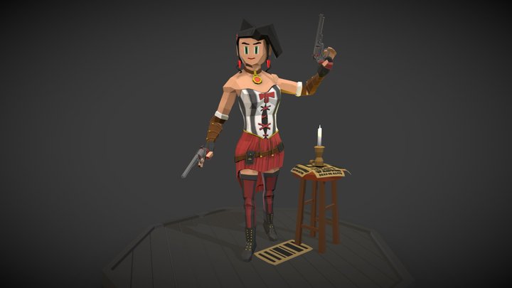 Rosa 3D Model