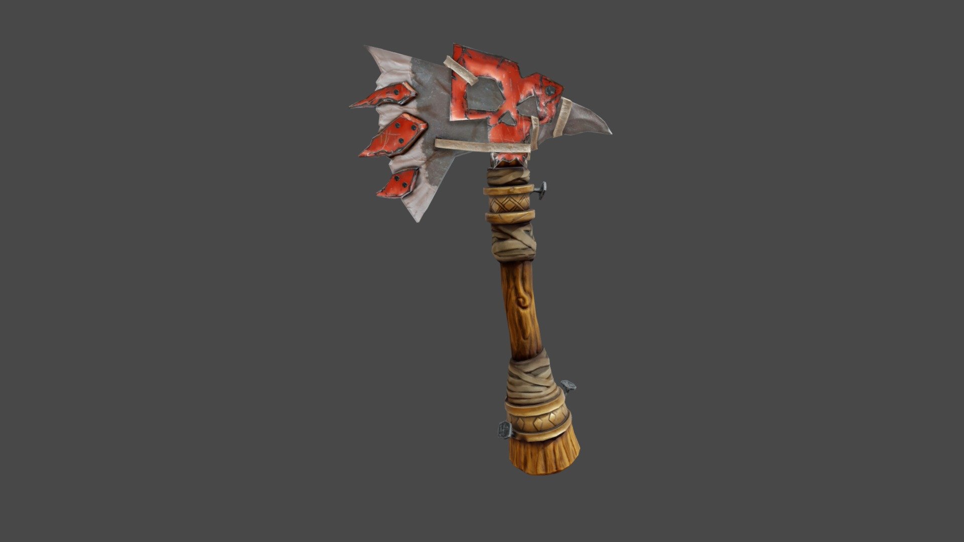 Hatchet — Sketchfab embed 3D viewer