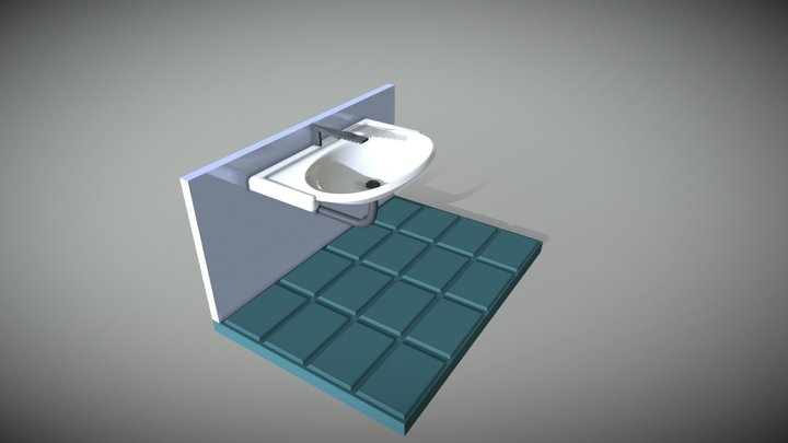 Sink wash_ Basin 3D Model