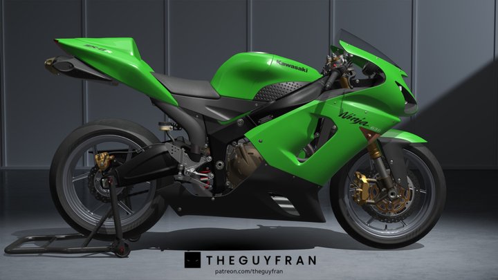 Kawasaki 3D models - Sketchfab