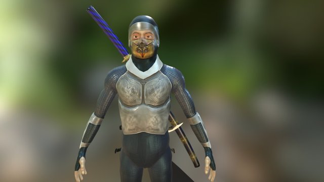 Ninja 3D Model