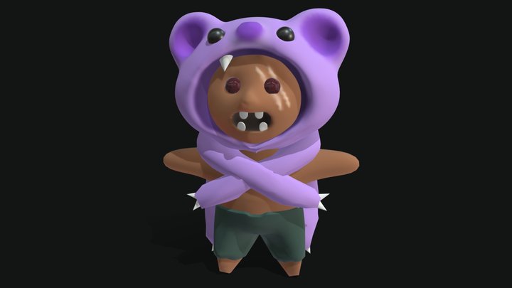 Bear Boy 3D Model