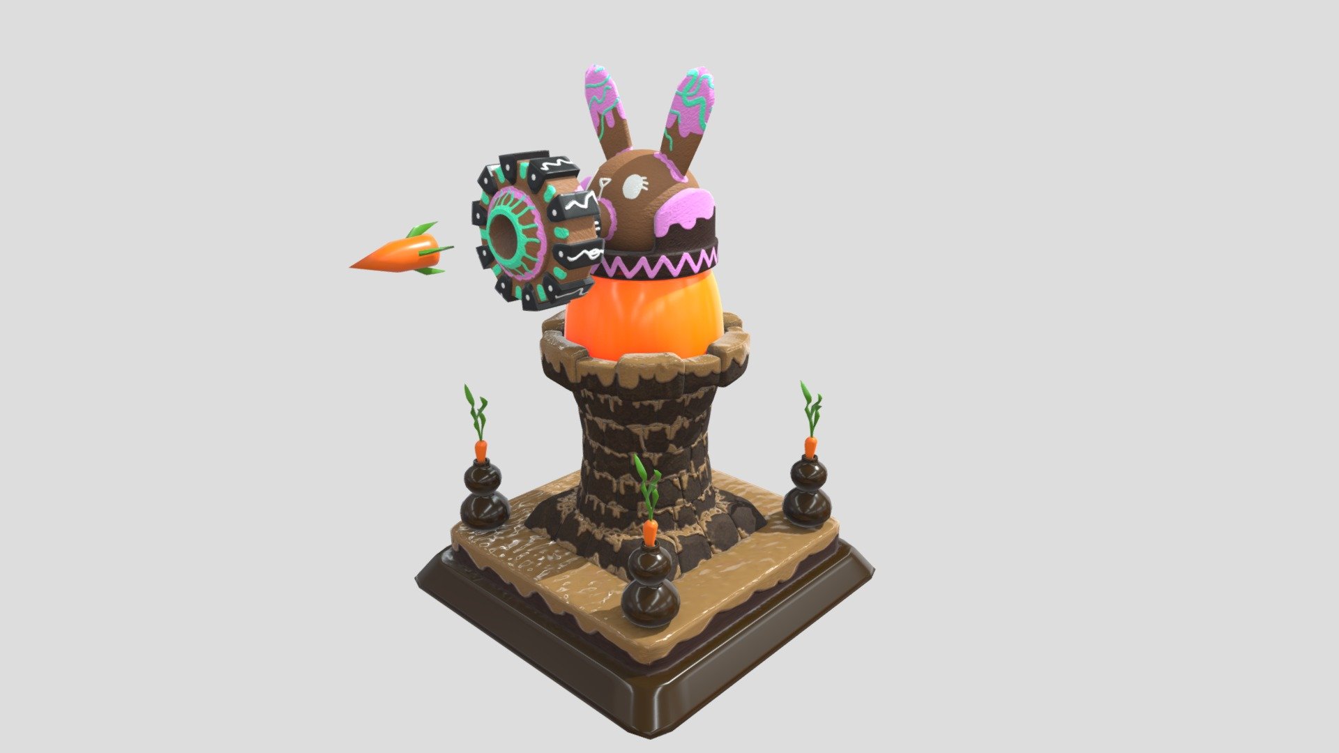 Bunny turret