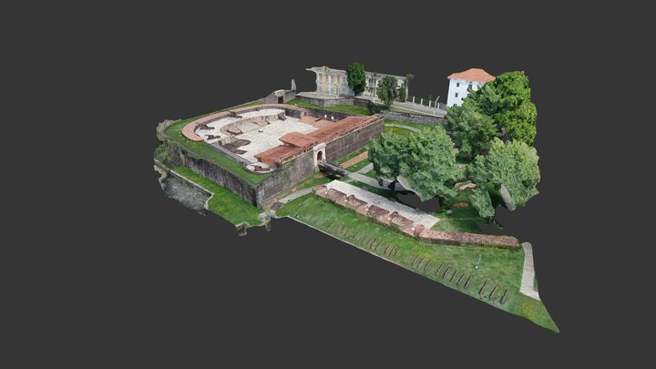 Forte do Castelo - Belém/PA 3D Model