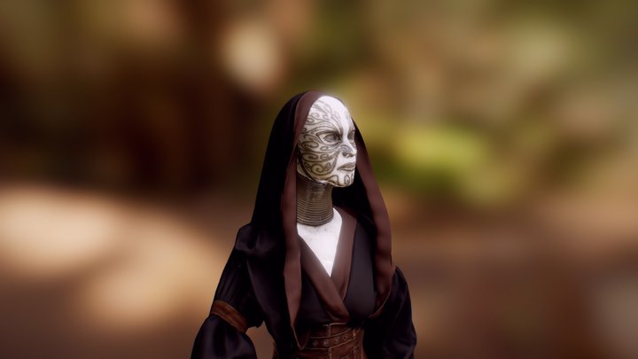 Doll Character 3D Model