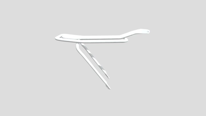 Bicycle Rear Rack for 26" Wheel 3D Model