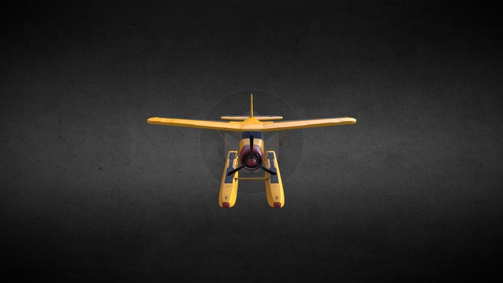 Seaplane_Substance 3D Model