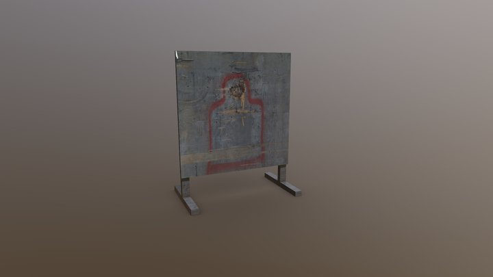 Shooting Target 3D Model