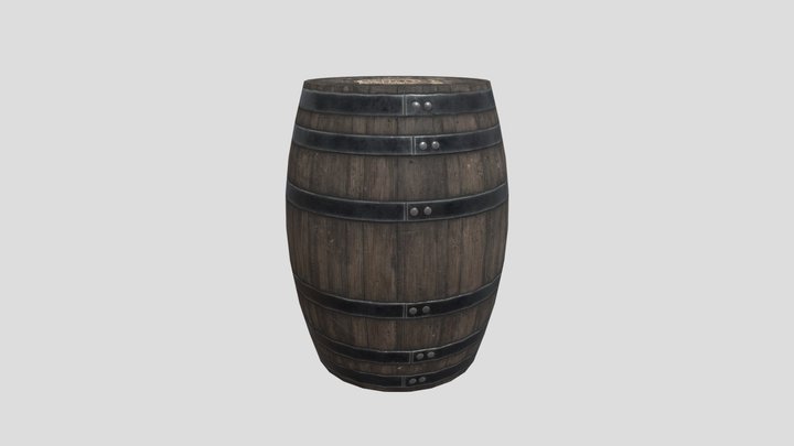 Barrel LP 3D Model