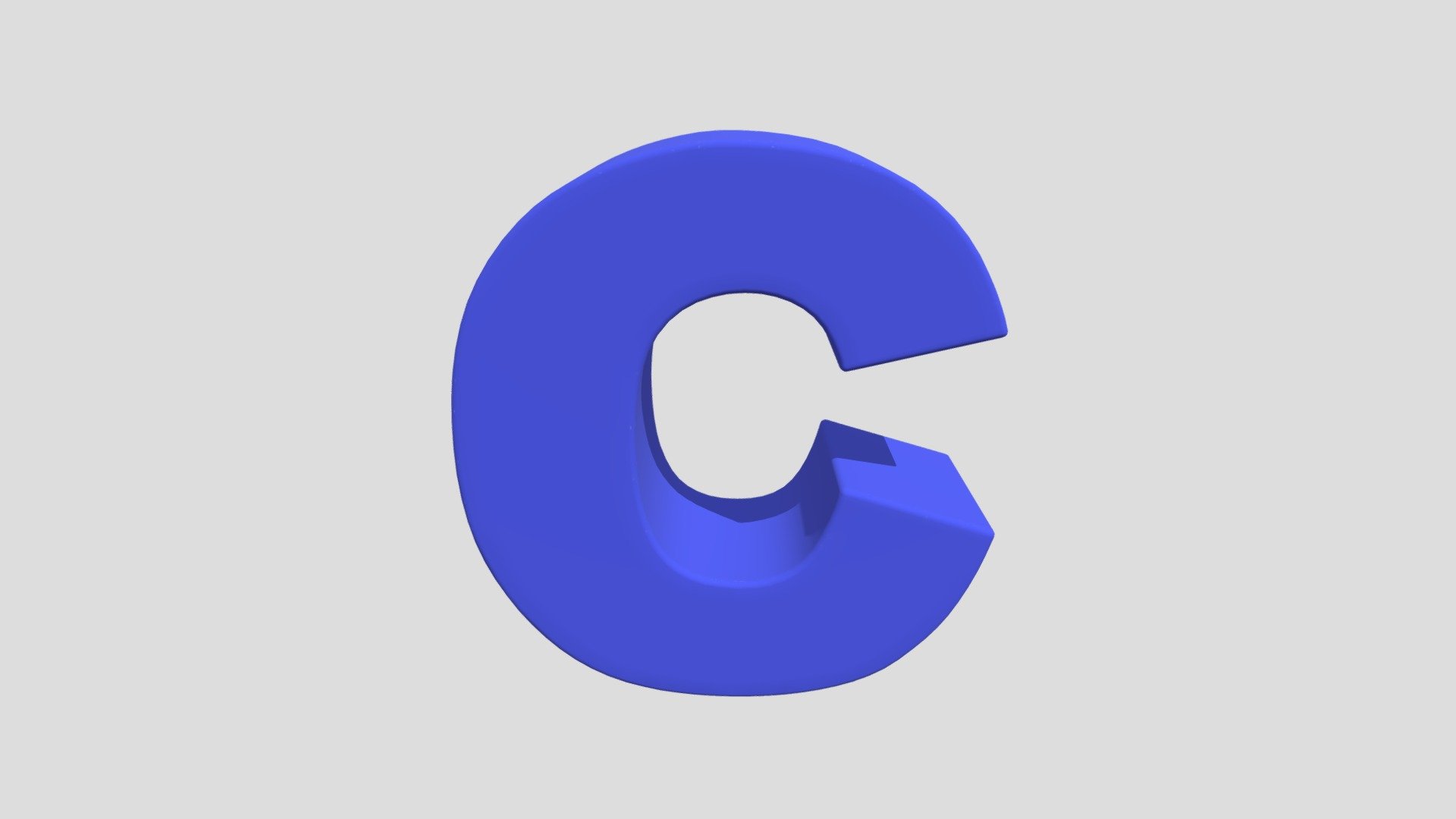 C Letter - Download Free 3D model by andre.arancibia [7756339] - Sketchfab