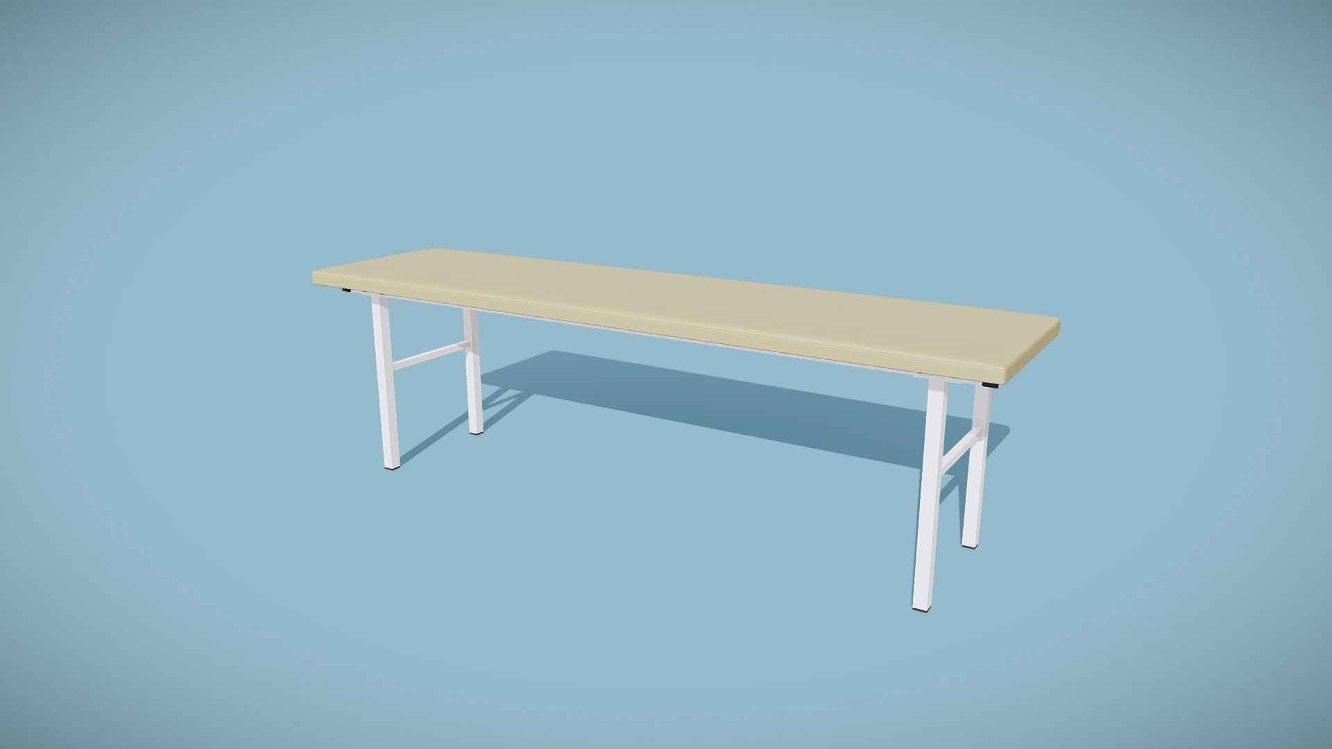 Банкетка медицинская "KZMED" (BM-B)(без спинки) - 3D model by KZMED ...