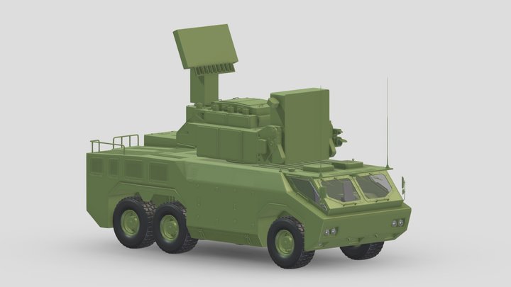 HQ-17 Surface-to-air Missile 3D Model